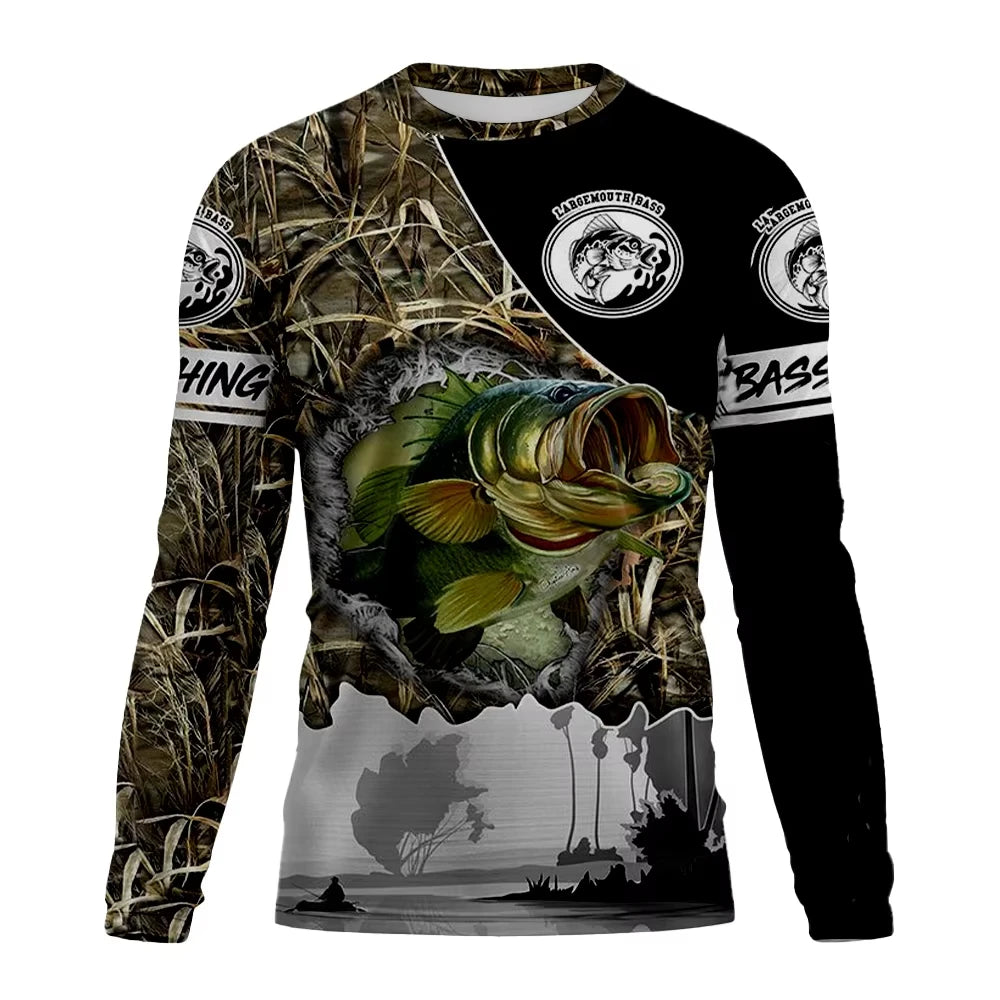 Camiseta de pesca UV