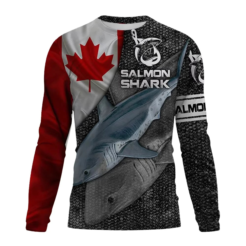 Camiseta de pesca UV