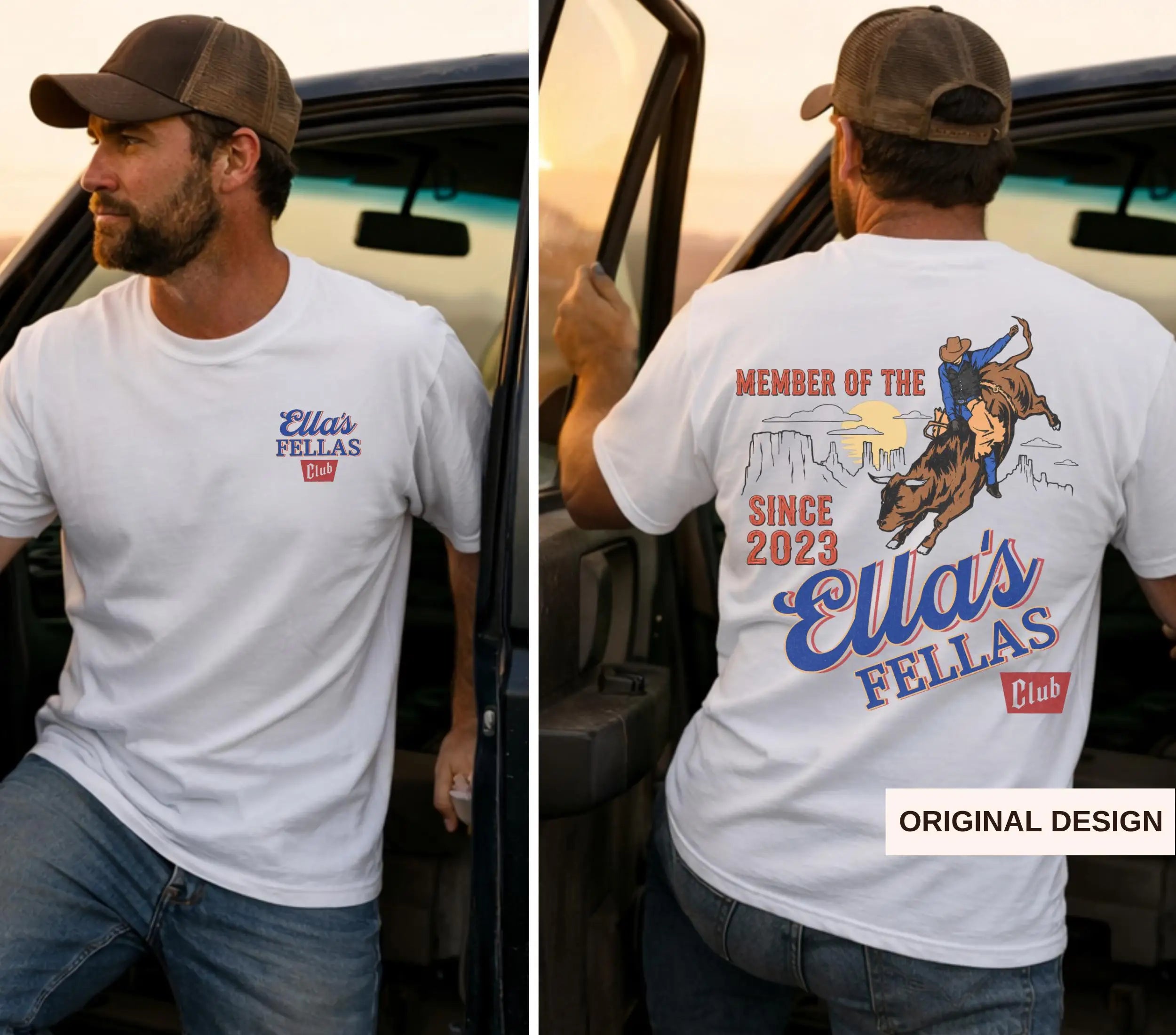 Camiseta Retro Western