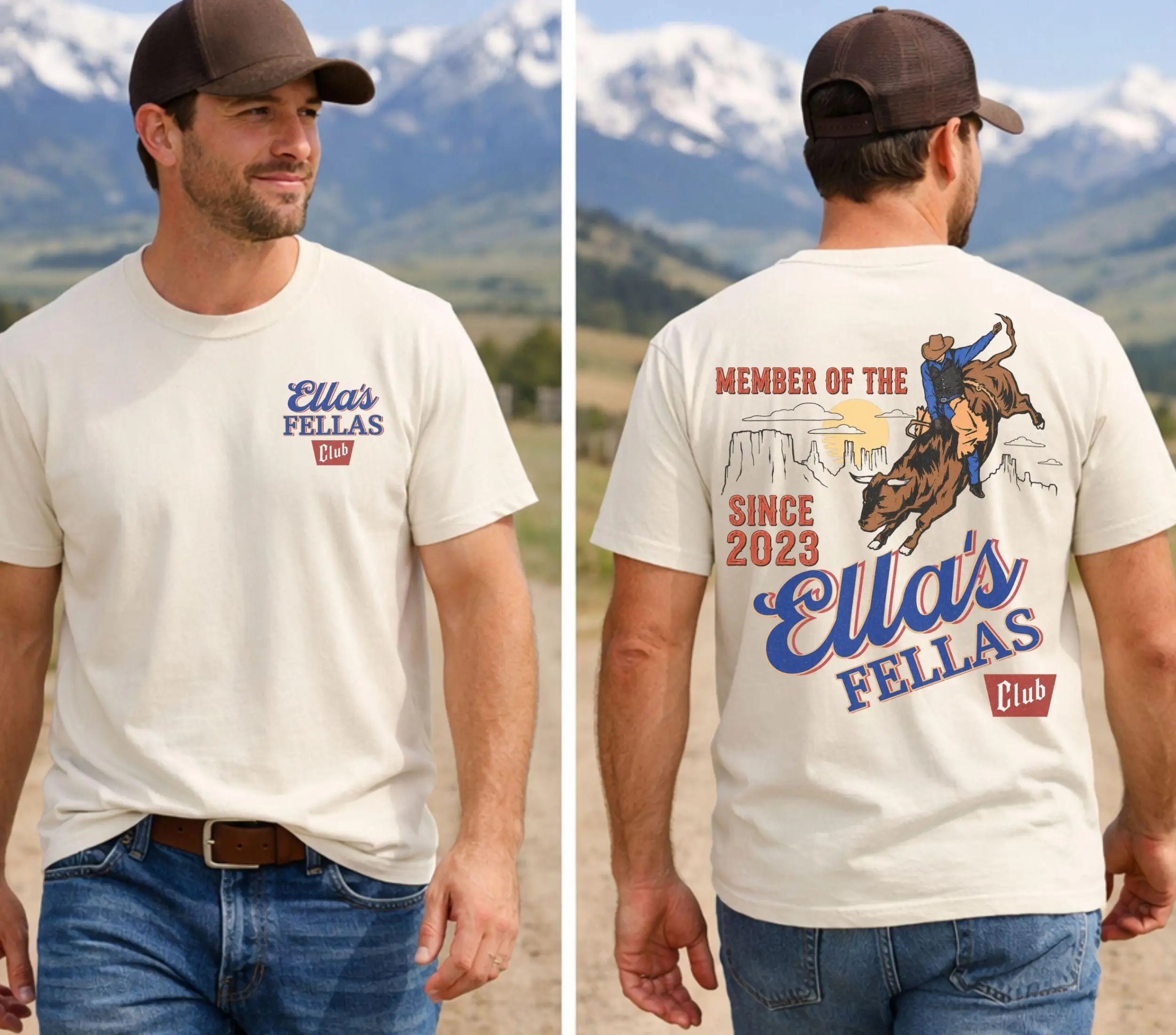 Camiseta Retro Western