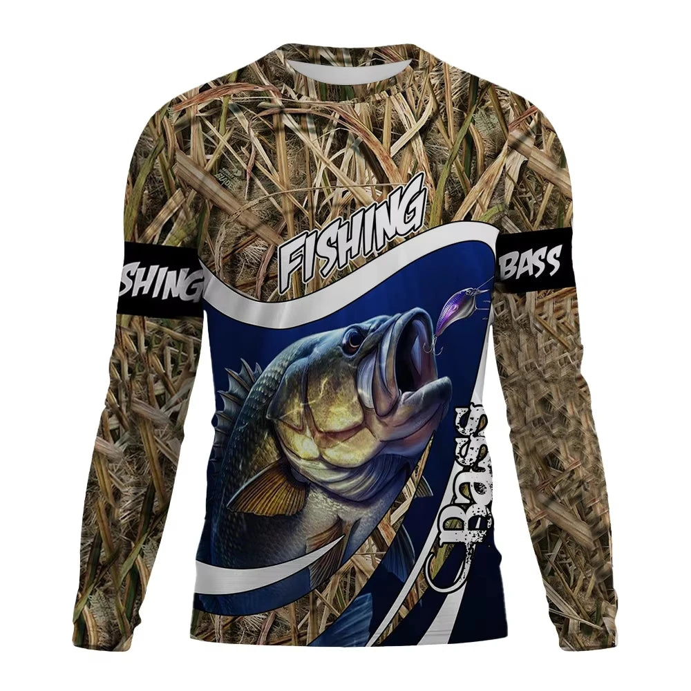 Camiseta de pesca UV