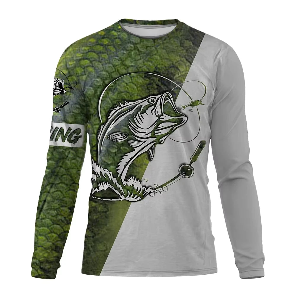 Camiseta de pesca UV