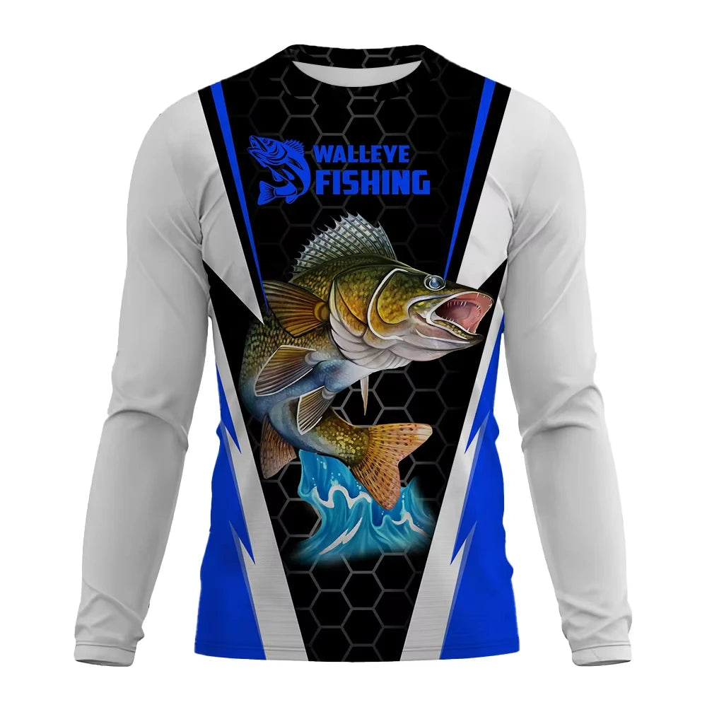 Camiseta de pesca UV
