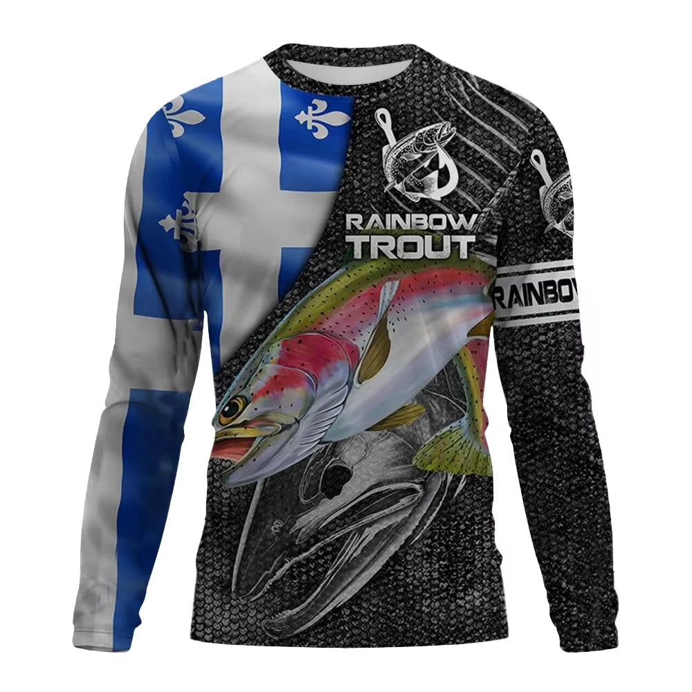 Camiseta de pesca UV